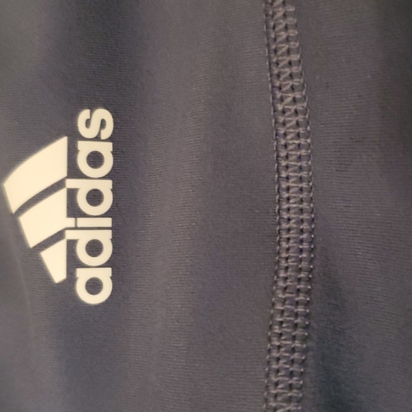 Adidas climalite leggings. Womens size small. Dark Gray. Gently worn. - Picture 6 of 6